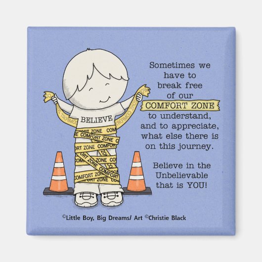 Aimant Zone de confort (Devant)