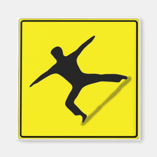 Aimant Zone de Yoga (Devant)