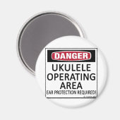 Aimant Zone d'exploitation Ukulele (Recto/Verso)
