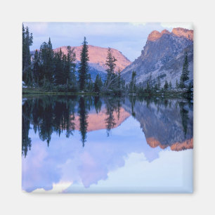 Aimant Zone sauvage Sawtooth, Idaho. États-Unis. Cumulus