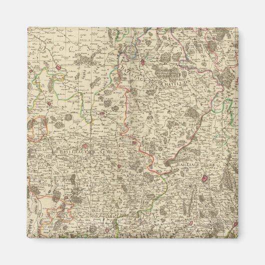 Aimant Zones urbaines de France (Devant)