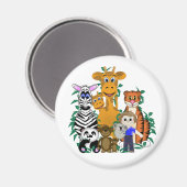 Aimant ZOO Boy (Recto/Verso)