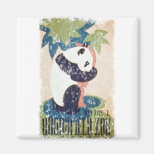 Aimant Zoo-Panda de Brookfield en détresse (Devant)