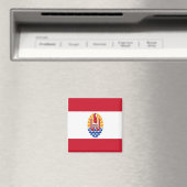Aimant zPF001 DRAPEAU DE POLYNÉSIE FRANÇAIS, Océanie, réf (In Situ (Lave-vaisselle))