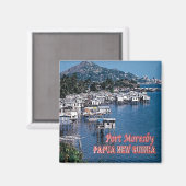 Aimant zPG005 MORESBY, Papouasie-Nouvelle-Guinée, Océanie (Recto/Verso)