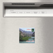 Aimant zPK012 GILGIT-BALTISTAN, Pakistan, Asie, Frigo (In Situ (Lave-vaisselle))