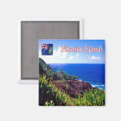 Aimant ZPN005 SAINT PAUL Point, Îles Pitcairn, Réfrigérat (Recto/Verso)