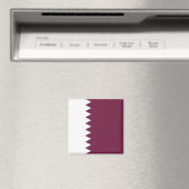 Aimant zQA001 Qatari DRAPEAU Qatar, réfrigérateur (In Situ (Lave-vaisselle))