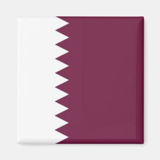 Aimant zQA001 Qatari DRAPEAU Qatar, réfrigérateur (Devant)