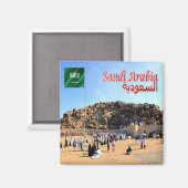 Aimant zSA017 ARAFAT MOUNT, Arabie saoudite, Asie, réfrig (Recto/Verso)