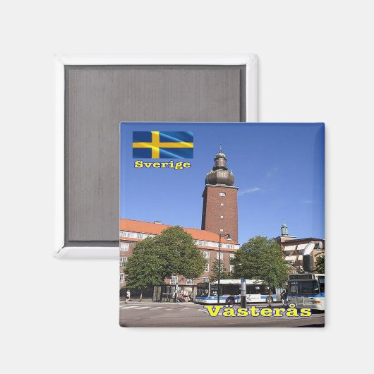 Aimant zSE006 VÄSTERÅS, Suède, Europe, Frigo (Recto/Verso)