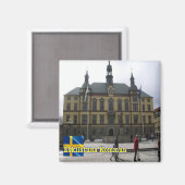 Aimant zSE017 ESKILSTUNA KOMMUN, Suède, Europe, Frigo (Recto/Verso)