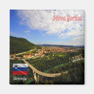 Aimant zSI008 NOVA GORICA, Slovénie, Europe, Fridge