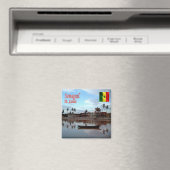 Aimant zSN011 SAINT LOUIS, Sénégal, Afrique, Frigo (In Situ (Lave-vaisselle))