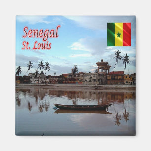 Aimant zSN011 SAINT LOUIS, Sénégal, Afrique, Frigo