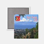 Aimant zTL006 DILI, Timor oriental, Asie, Fridge (Recto/Verso)