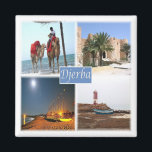 Aimant zTN017 DJERBA, Mosaïque, Tunisie, Afrique, Frigo<br><div class="desc">Vous y trouverez le souvenir de vos vacances. Cette catégorie contient des aimants frigorifiques de nombreux endroits en Tunisie. (zTN017 DJERBA, Mosaic, Tunisie, Afrique, aimant frigo). Amaze amis et parents avec les souvenirs uniques de votre voyage. Essaie-nous ! #LeoPepeDesign - bordj kebir, chameaux sur la plage, plage - phare, leopepedesign,...</div>