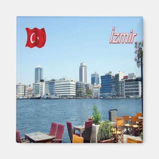 Aimant zTR007 SMYARN, Turquie, Europe, Fridge (Devant)