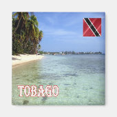 Aimant zTT008 TOBAGO, Trinité-et-Tobago, Frigo (Devant)