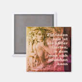 Aimant Zufriedenheit und Glück (Recto/Verso)