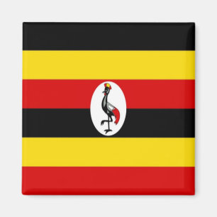 Aimant zUG001 Drapeau OUGANDA, Afrique, Réfrigérateur