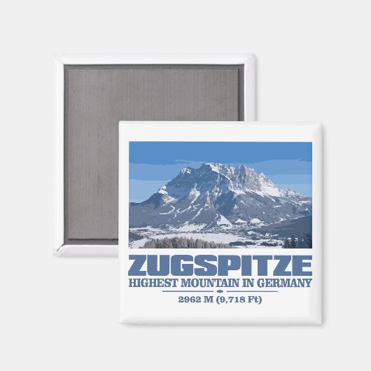 Aimant Zugspitze (Recto/Verso)