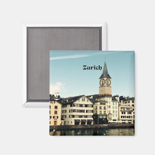 Aimant Zurich, Suisse (Recto/Verso)
