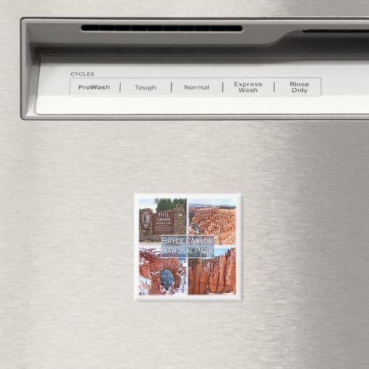 Aimant zUS042 BRYCE CANYON N.P. Utah, America, Fridge (In Situ (Lave-vaisselle))