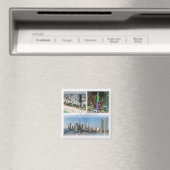 Aimant zUS053 Mosaïque MIAMI, Floride, Amérique, Fridge (In Situ (Lave-vaisselle))