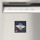 Aimant zUS088 ROUTE 66, Raceway, America, Fridge (In Situ (Lave-vaisselle))