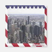 Aimant zUS105 MANHATTAN, New York City, Amérique, Réfrigé (Devant)