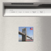 Aimant zUS112 BROOKLYN Bridge, New York City, Fridge (In Situ (Lave-vaisselle))