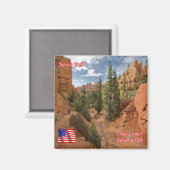 Aimant zUS153 GRAND CANYON, Navaio Trail, Utah, Fridge (Recto/Verso)