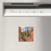 Aimant zUS153 GRAND CANYON, Navaio Trail, Utah, Fridge (In Situ (Lave-vaisselle))