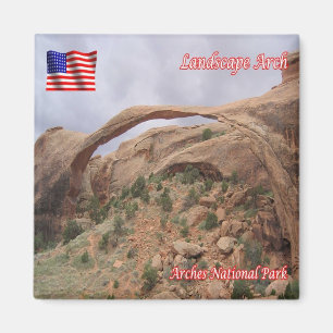 Aimant zUS160 ARCHES Parc national, Paysage, Utah, Réfrig