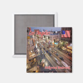 Aimant zUS170 HOLLYWOOD Boulevard, Los Angeles, Réfrigéra (Recto/Verso)