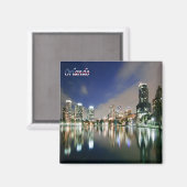 Aimant zUS186 ORLANDO, Floride, Orlando, Amérique, Réfrig (Recto/Verso)