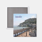 Aimant ZUS195 SAUSALITO, Californie, Amérique, réfrigérat (Recto/Verso)
