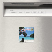 Aimant zVI016 VIRGIN ISLANDS, Trunk Bay, America, Fridge (In Situ (Lave-vaisselle))