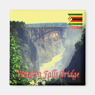 Aimant ZW - Zimbabwe - Chutes Victoria - Pont