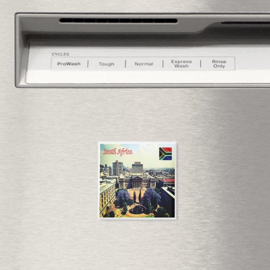 Aimant zZA022 AFRIQUE DU SUD, Avec Université, Réfrigérat (In Situ (Lave-vaisselle))