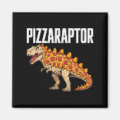 Aimant Zza T-rex Dino Fast Food Funny Zza Dinosaur (Devant)