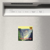 Aimant zZW006 VICTORIA FALLS, Zimbabwe, Afrique, Fridge (In Situ (Lave-vaisselle))