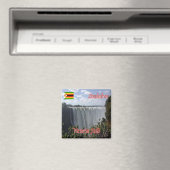 Aimant zZW010 VICTORIA FALLS, Zimbabwe, AFRIQUE, Réfrigér (In Situ (Lave-vaisselle))