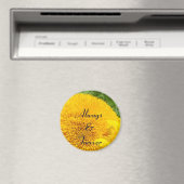 Aimants Always & Forever Tournesol Jaune Mariage (In Situ (Lave-vaisselle))