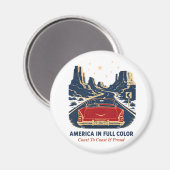 Aimants America en Couleurs (Recto/Verso)