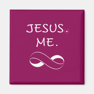Aimants chrétiens Jésus Me Infinity cadeaux