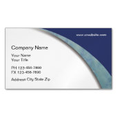 Aimants de carte de visite pour comptable (devant)