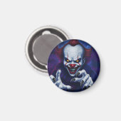 Aimants de Clown Effrayant (Recto/Verso)