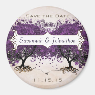 Aimants de date de sauvegarde d'arbre de coeur sim